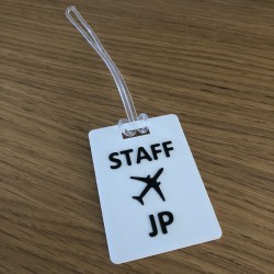 Staff Tag 3D