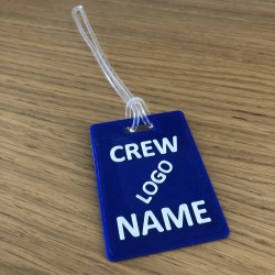 Crew Tag 3D - Bleu