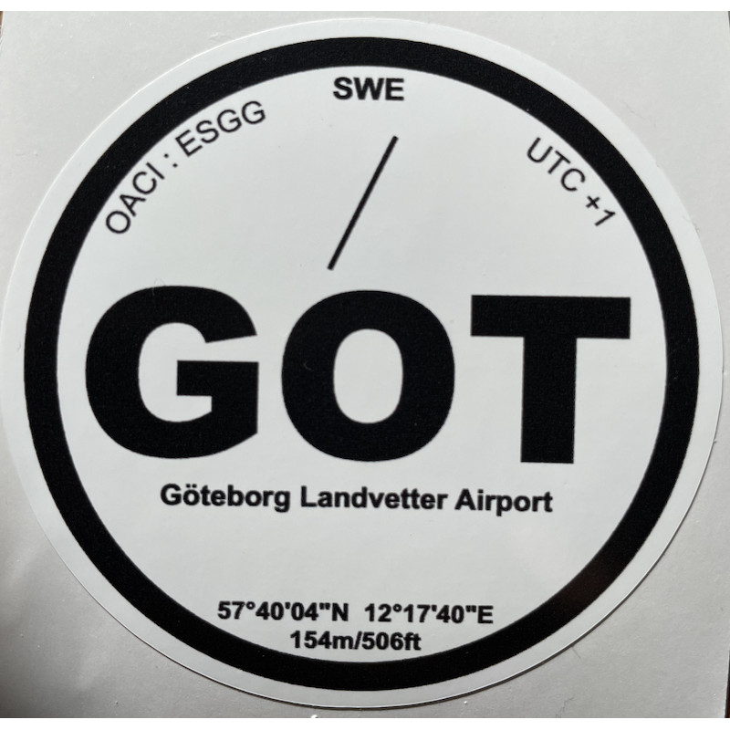 GOT - Goteborg - Suède
