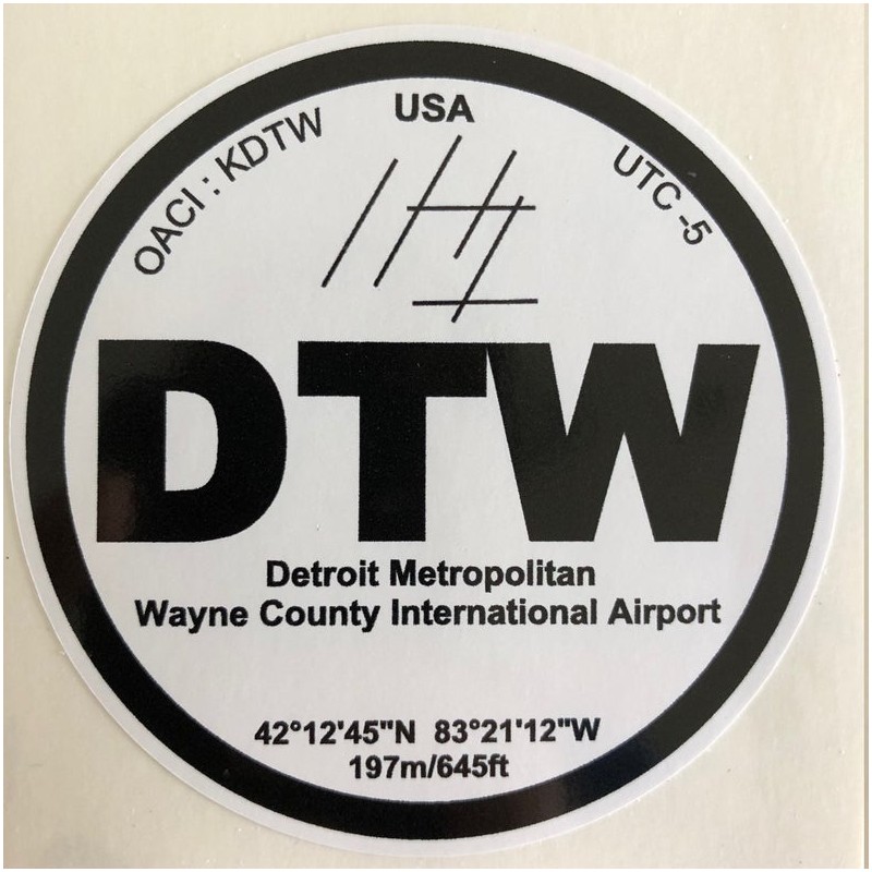 DTW - Détroit - USA