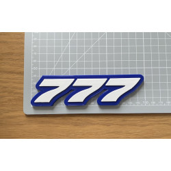 "777" Magnet
