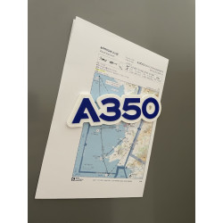 "A350" Magnet
