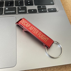 Personalized bottle opener (red)