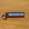 Remove Before Flight - Blue Red
