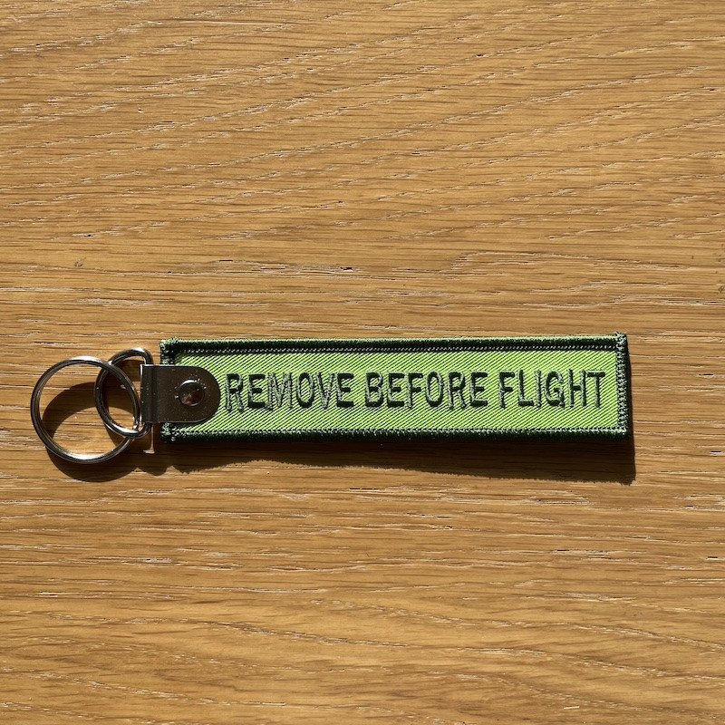 Remove Before Flight - Green