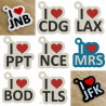 Keychain "I love ..."