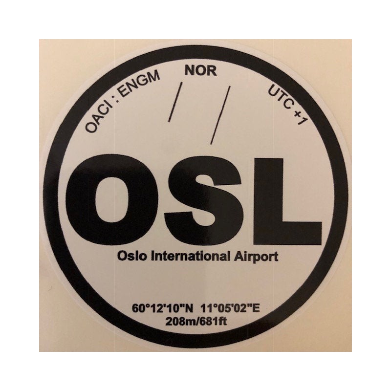 OSL - Oslo - Norvège