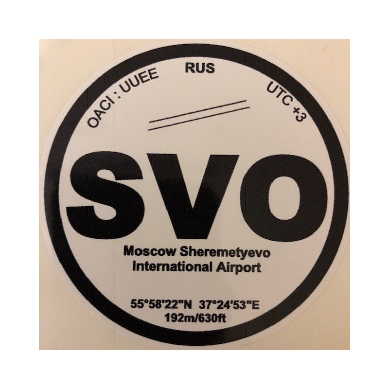 SVO - Moscou - Russie