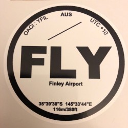 FLY - "Voler" - Aéroport de Finley - Australie