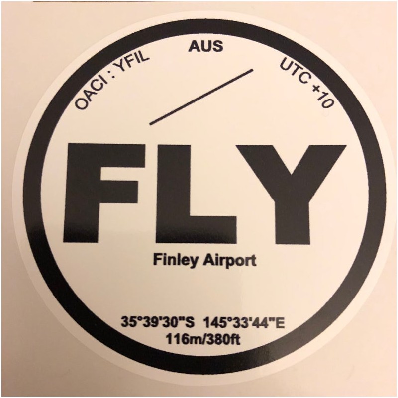 FLY - "Voler" - Aéroport de Finley - Australie