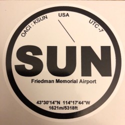 SUN - "Soleil" - Aéroport de Friedman - USA