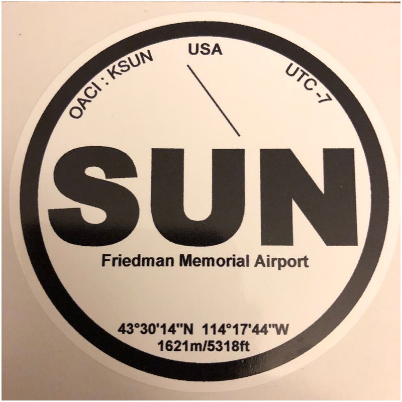 SUN - "Sun" - Friedman Airport - USA