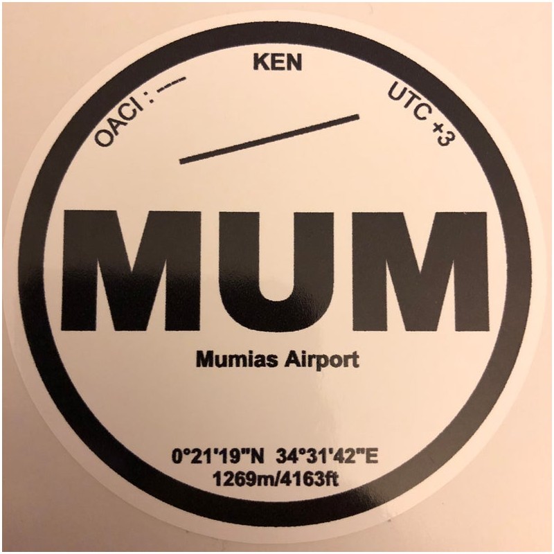 MUM - "Mummy" - Mumias Airport - Kenya