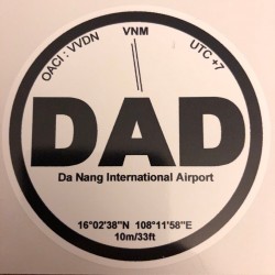 DAD - "Papa" - Aéroport de Da Nang - Vietnam