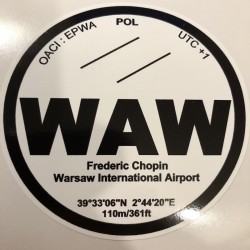WAW - Varsovie - Pologne