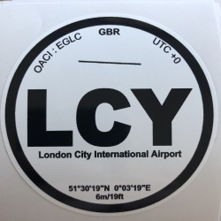 LCY - Londres City - Royaume Unis